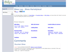 Tablet Screenshot of bikeslog.com